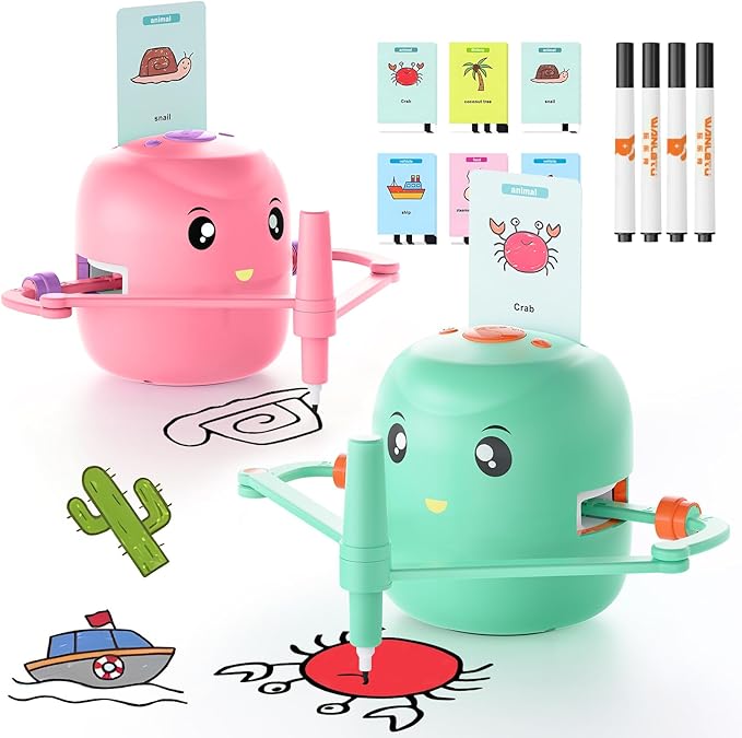 AI-Powered Creative Drawing Robot for Kids | Turn Mobile Screen Time Into Art Time