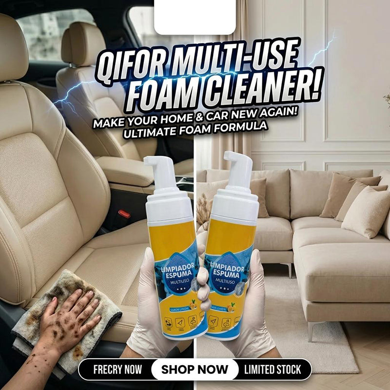 🧼🫧 4-in-1 Multi-Enzyme Foam Cleaner – Powerful Deep Cleaning for Cars, Kitchens, Bathrooms & Sofas