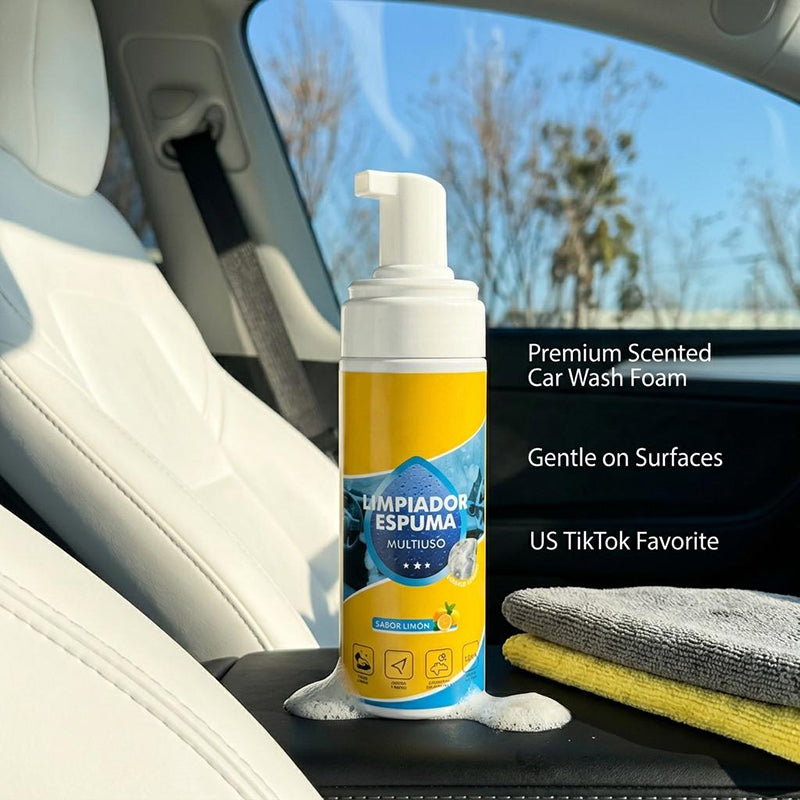 🧼🫧 4-in-1 Multi-Enzyme Foam Cleaner – Powerful Deep Cleaning for Cars, Kitchens, Bathrooms & Sofas